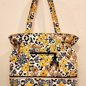 Vera Bradley Tote. GoWild Pattern. Lightly Used.